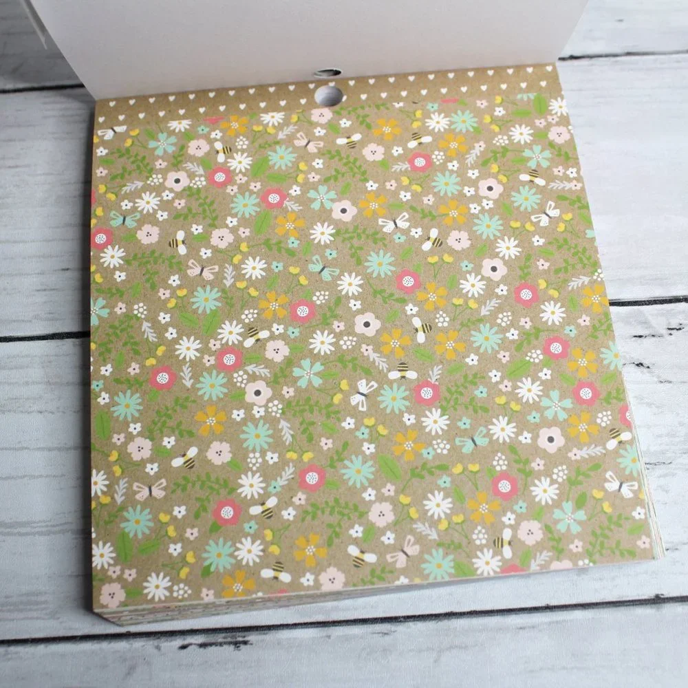 Pebbles Scrapbook Cardstock Paper Pad 6